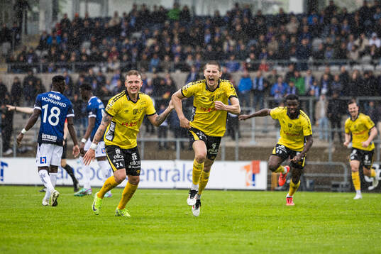 Elfsborgs Rasmus Wikström jublar