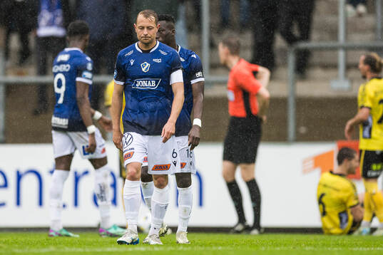 Halmstads Joel Allansson deppar