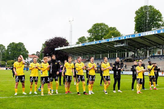Elfsborgs spelare jublar
