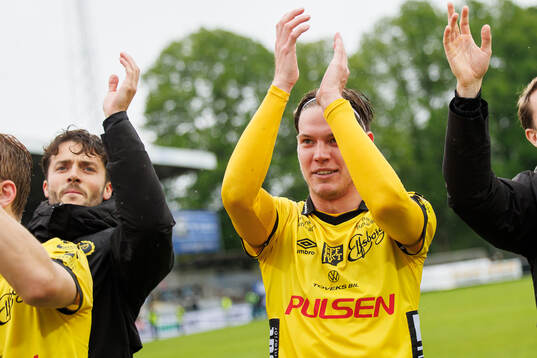 Elfsborgs Taylor Silverholt jublar