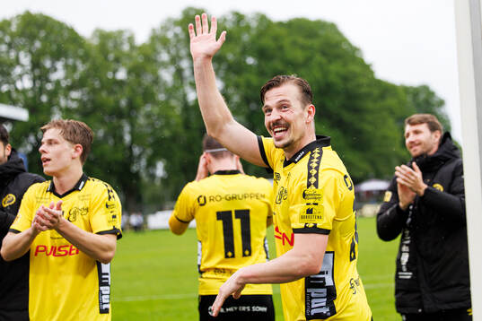 Elfsborgs Simon Olsson jublar