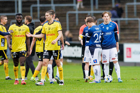 Halmstads spelare deppar
