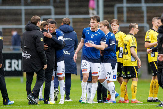 Halmstads spelare deppar