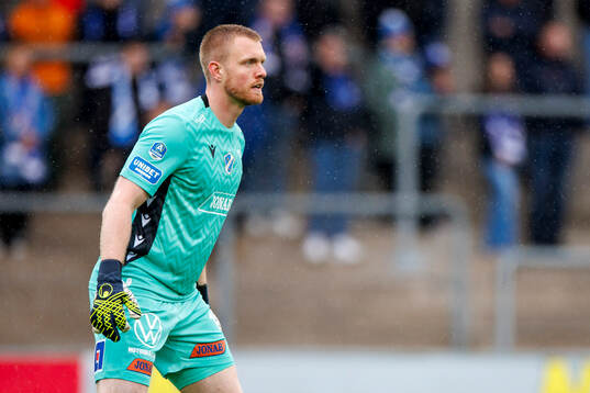 Halmstads målvakt Tim Erlandsson