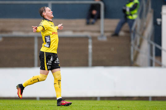 Elfsborgs Taylor Silverholt jublar