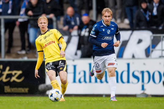Elfsborgs Altti Hellemaa och Halmstads Måns Andersson