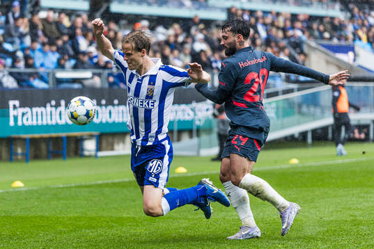 IFK Göteborgs August Erlingmark och Malmö FFs Sead