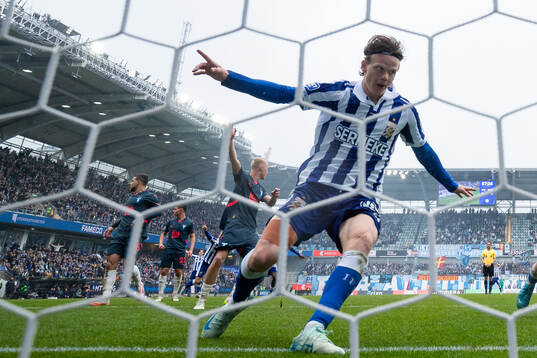 IFK Göteborgs Kolbeinn Thordarson jublar