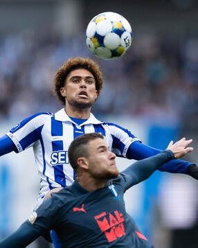 IFK Göteborgs Thomas Santos och Malmö FFs Gabriel