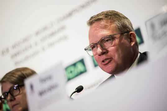 Anders Larsson, IIHF Council member, OC Chairman 2025 IIHF