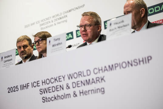 Anders Larsson, IIHF Council member, OC Chairman 2025 IIHF