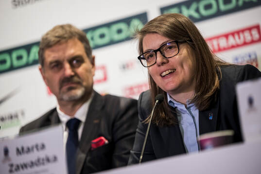 Marta Zawadzka, IIHF Council Member and 2025 IIHF WM