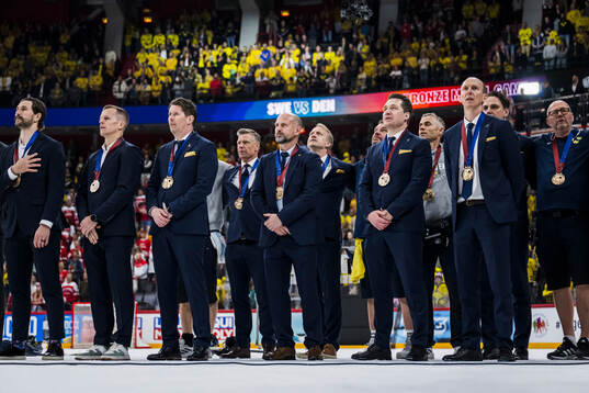 Filip Forsberg, Max Friberg, assistant coach Stefan
