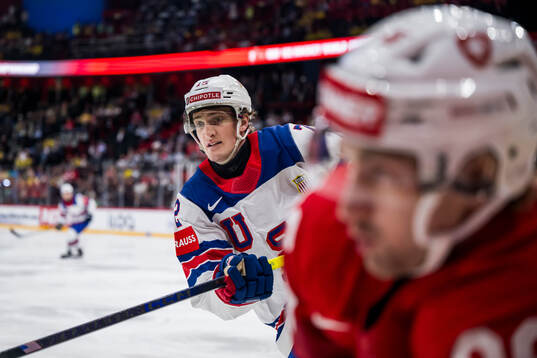 Tage Thompson of USA