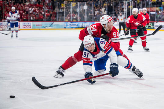 Christian Marti of Switzerland and Frank Nazar of USA