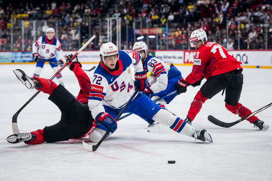 Tage Thompson of USA
