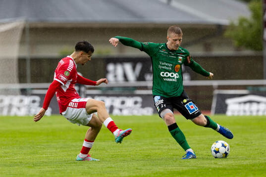 Varbergs Emil Hellman och Kalmars Camil Jebara