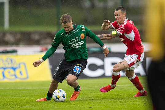 Varbergs Edvin Tellgren och Kalmars Melker Hallberg
