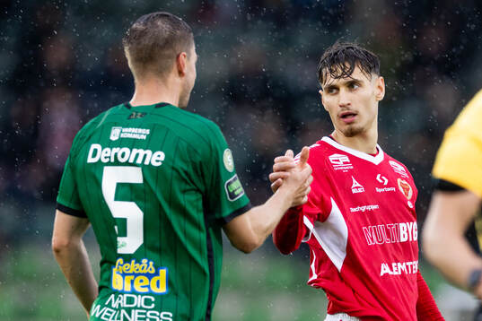 Varbergs Albin Winbo och Kalmars Camil Jebara
