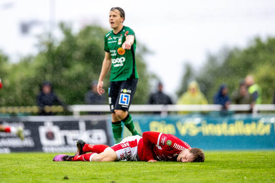 Kalmars Lars Sætra deppar