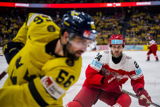 Erik Gustafsson of Sweden and Nikolaj Ehlers of Denmark