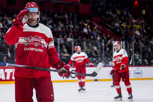 Nicholas B Jensen of Denmark looks dejected