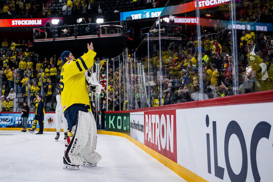 goaltender Jacob Markström of Sweden