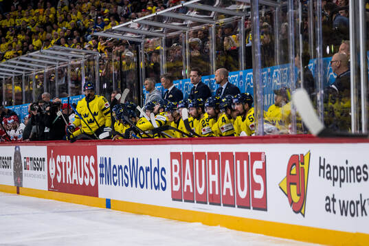 Head coach Sam Hallam of Sweden