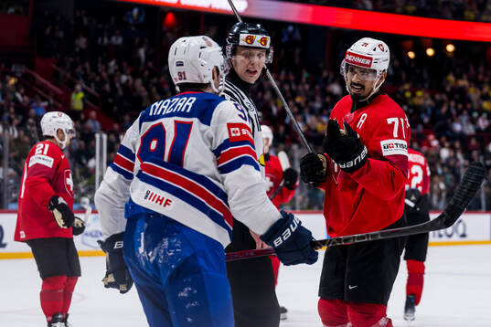Frank Nazar of USA and Jonas Siegenthaler of Switzerland