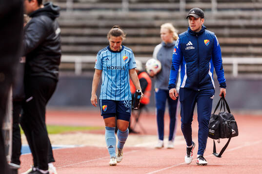 Djurgårdens Alexsandra Lobanova deppar