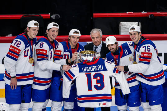 Isaac Howard, Zach Werenski, Clayton Keller, Conor Garland