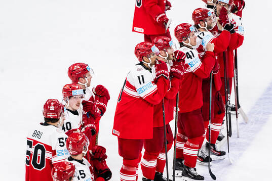Alexander True of Denmark looks dejected