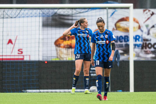 Mille Helland Flø of Stabæk looks dejected