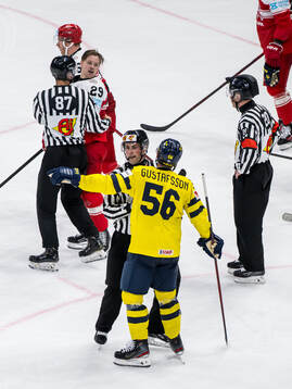 Mikkel Aagaard of Denmark and Erik Gustafsson of Sweden