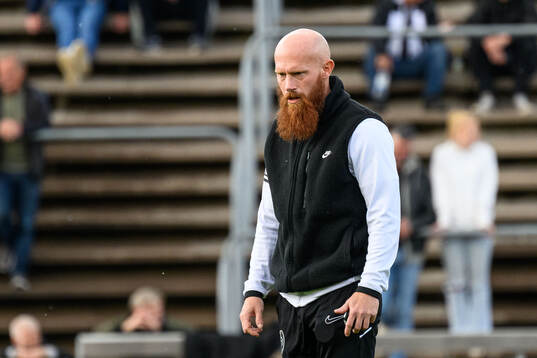 Landskronas tränare Max Mölder