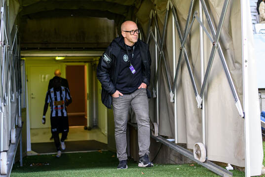 Landskronas sportchef Billy Magnusson deppar