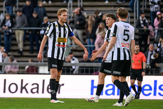 Landskronas Melker Jonsson, Max Nilsson och Adam Egnell