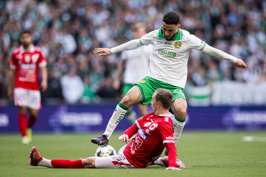 Hammarbys Abdelrahman Boudah Saidi och Degerfors Erik