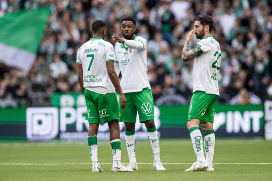 Hammarbys Paulos Abraham, Shaquille Pinas och Nahir Besara