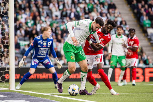 Hammarbys Abdelrahman Boudah Saidi och Degerfors Teo