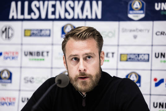 Degerfors tränare William Lundin