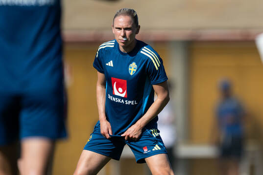 Jonna Andersson of the Swedish women’s national football