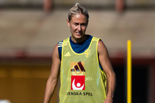 Emma Kullberg of the Swedish women’s national football
