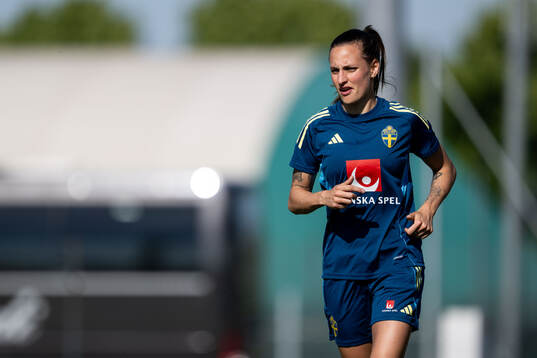 Nathalie Björn of the Swedish women’s national football