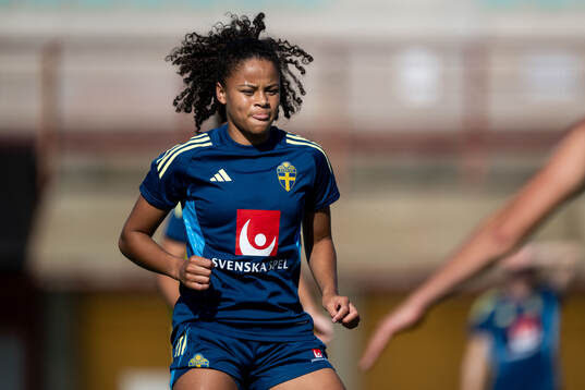 Felicia Schröder of the Swedish women’s national