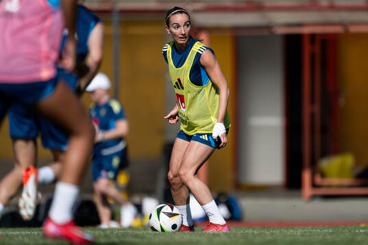 Kosovare Asllani of the Swedish women’s national football