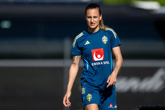 Nathalie Björn of the Swedish women’s national football