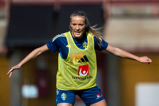 Smilla Holmberg of the Swedish women’s national football
