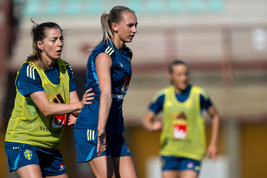 Linda Sembrant and Ellen Wangerheim of the Swedish