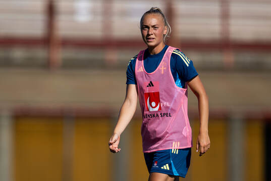 Hanna Bennison of the Swedish women’s national football